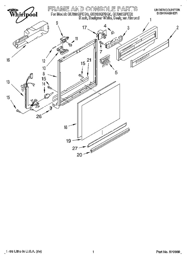 Diagram for GU980QPDQ0