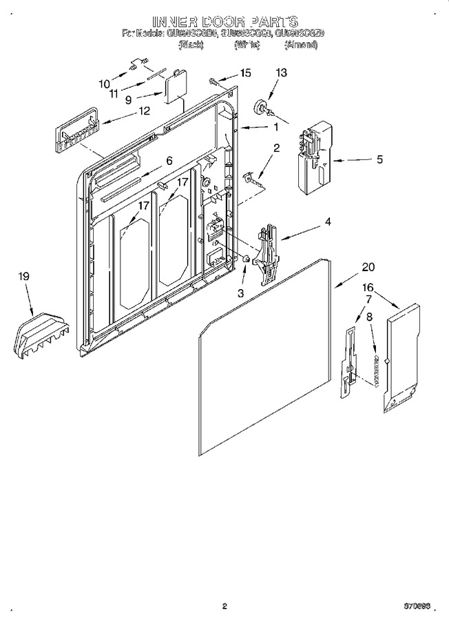 Diagram for GU980SCGB0