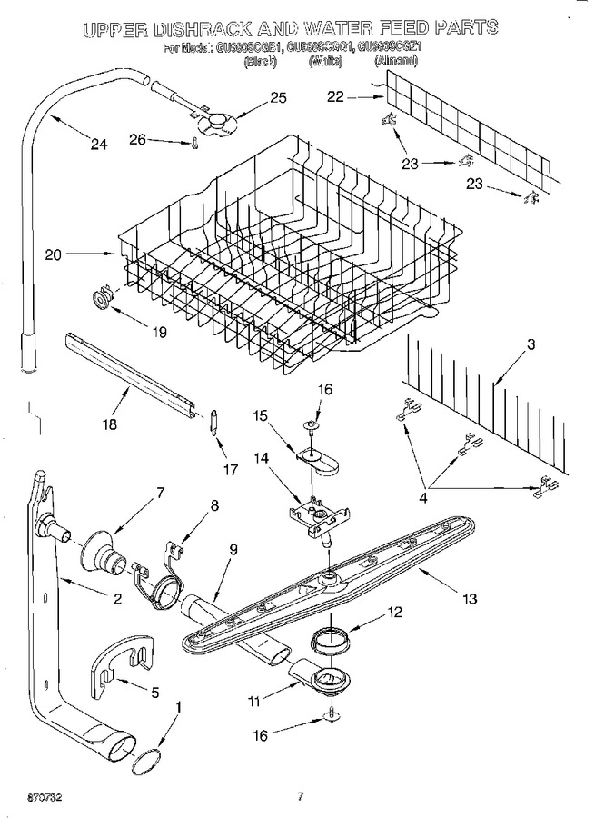 Diagram for GU980SCGZ1