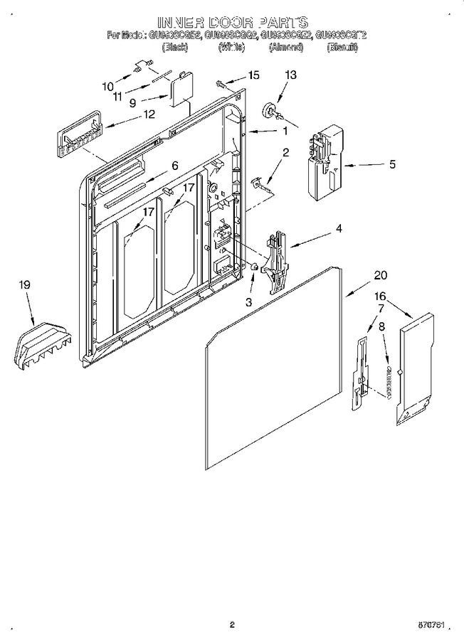 Diagram for GU980SCGT2