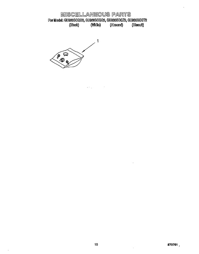 Diagram for GU980SCGZ2