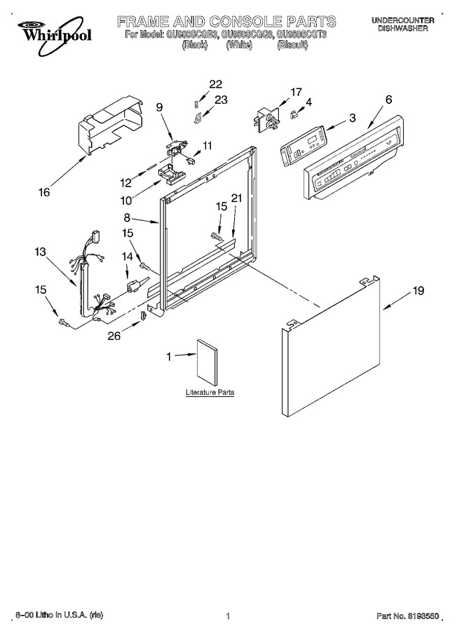 Diagram for GU980SCGQ3