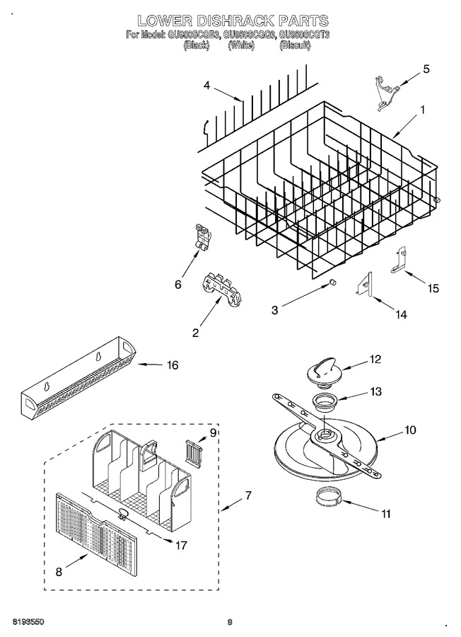 Diagram for GU980SCGQ3