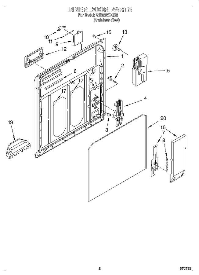 Diagram for GU980SCGS2
