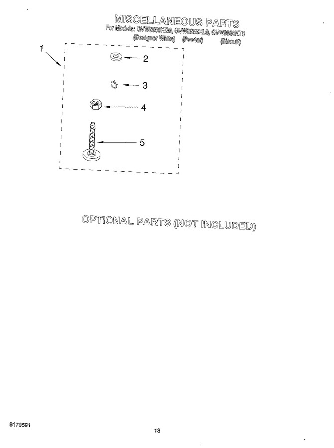 Diagram for GVW9959KL0
