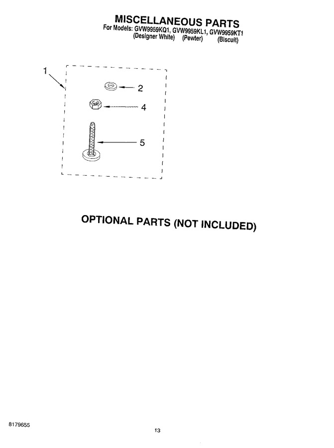 Diagram for GVW9959KT1