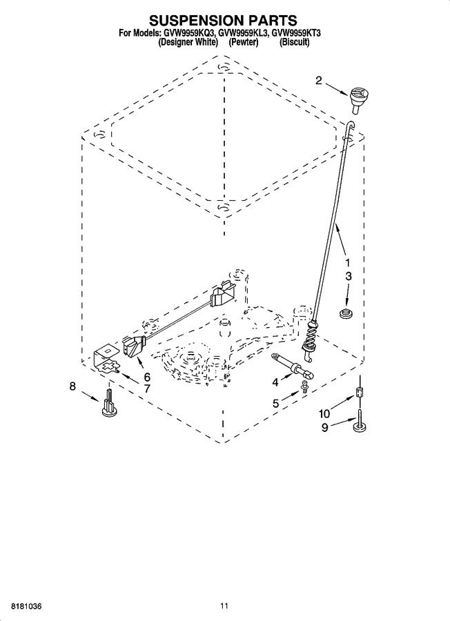 Diagram for GVW9959KT3
