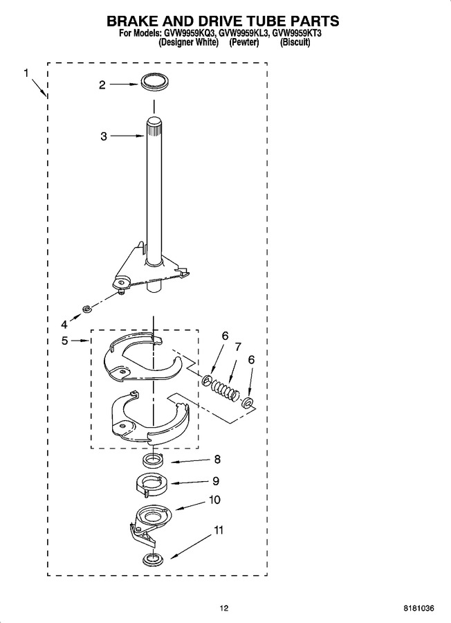 Diagram for GVW9959KL3
