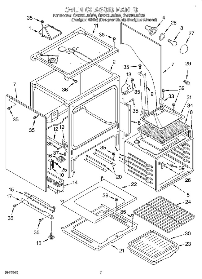 Diagram for GW395LEGB0