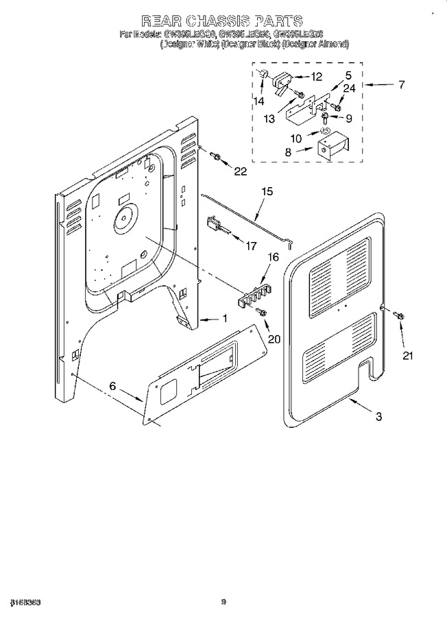 Diagram for GW395LEGB0