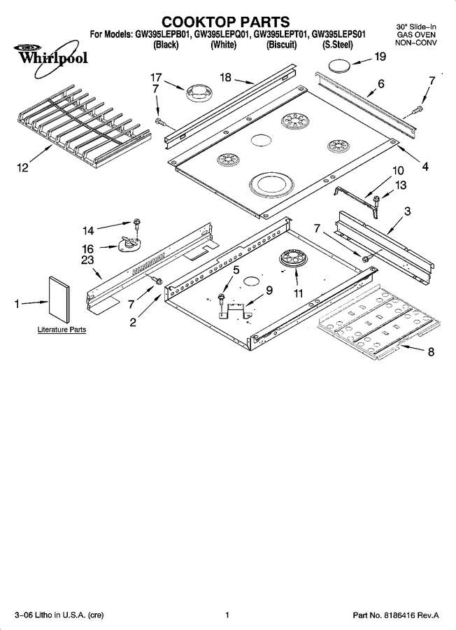 Diagram for GW395LEPT01