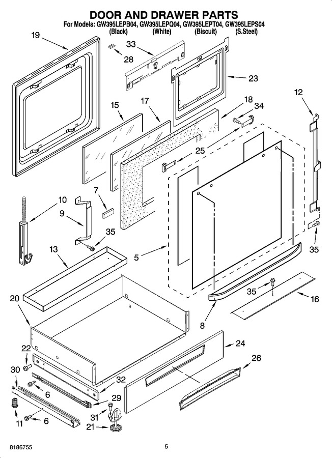Diagram for GW395LEPQ04