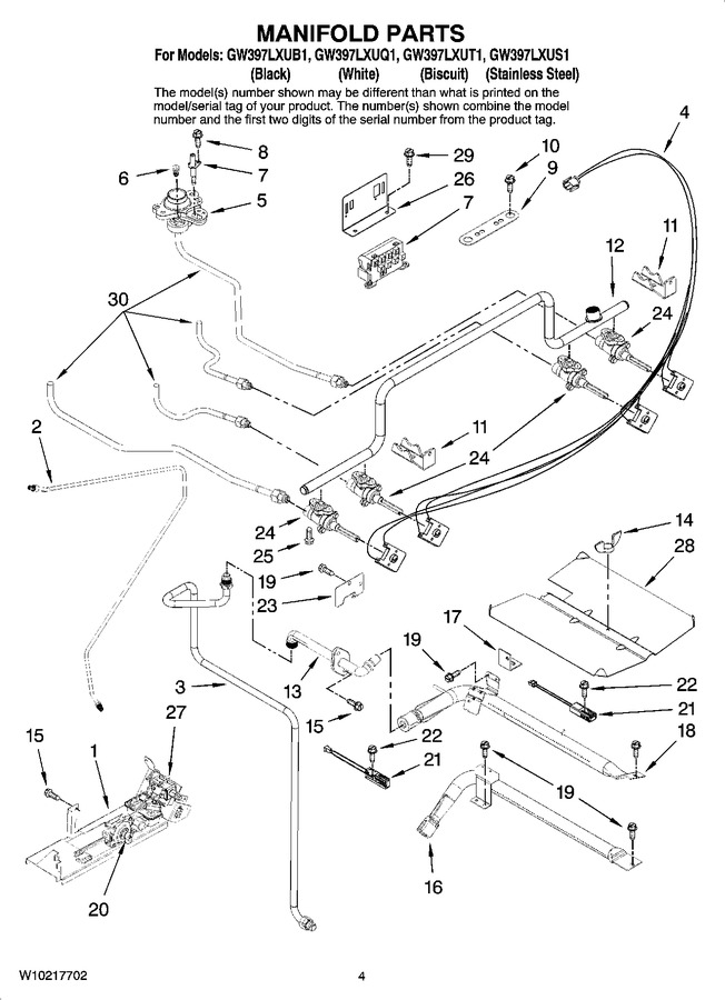 Diagram for GW397LXUB1