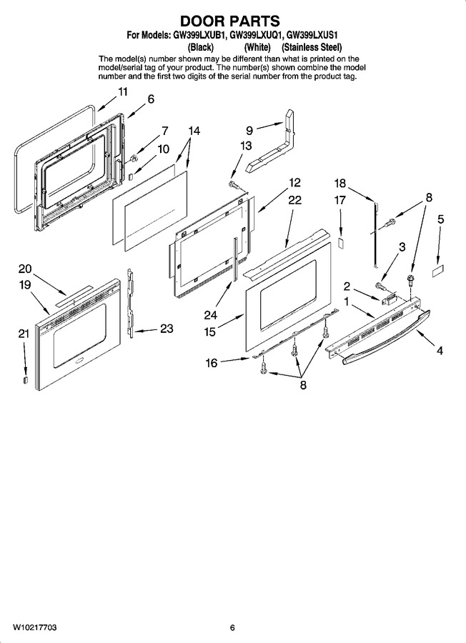 Diagram for GW399LXUS1