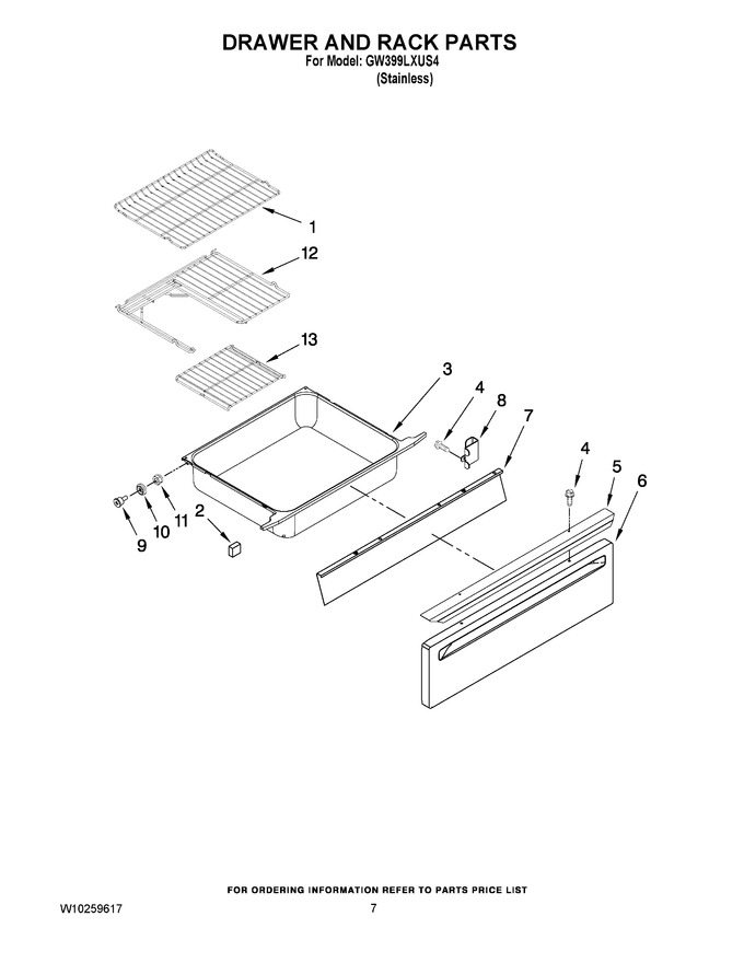 Diagram for GW399LXUS4