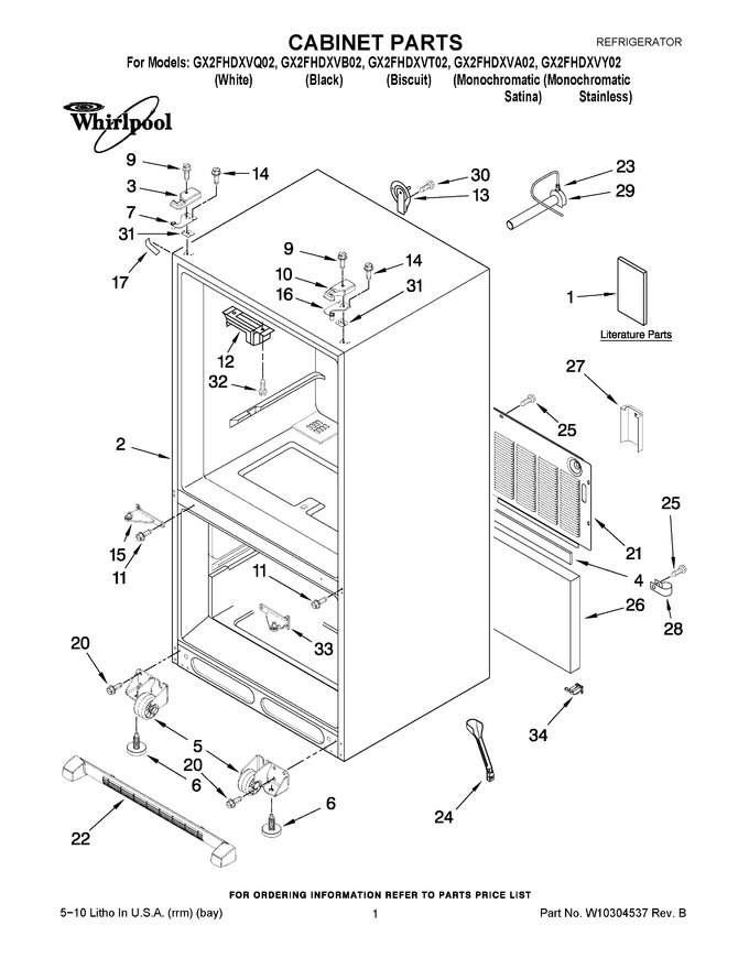 Diagram for GX2FHDXVA02