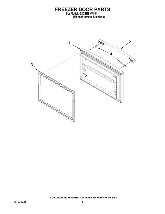 Diagram for GX2SHBXVY04