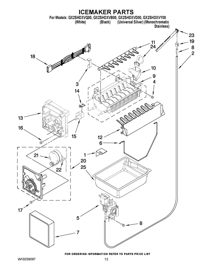 Diagram for GX2SHDXVB00