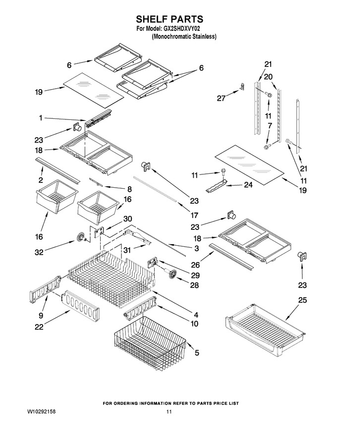 Diagram for GX2SHDXVY02