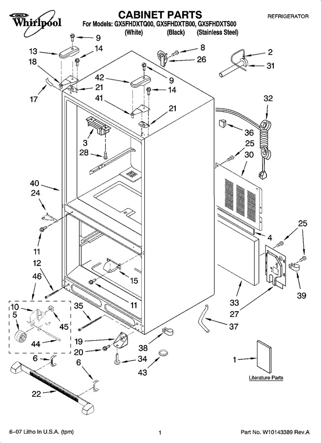 Diagram for GX5FHDXTS00
