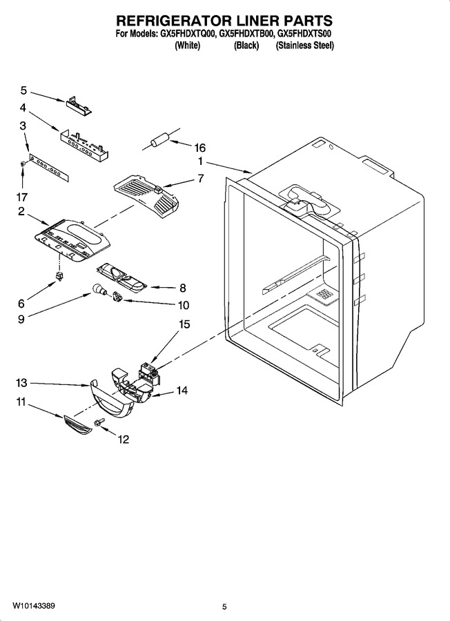 Diagram for GX5FHDXTQ00