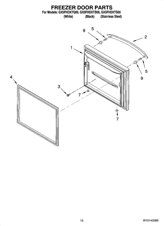 Diagram for GX5FHDXTQ00