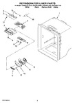 Diagram for 03 - Refrigerator Liner Parts