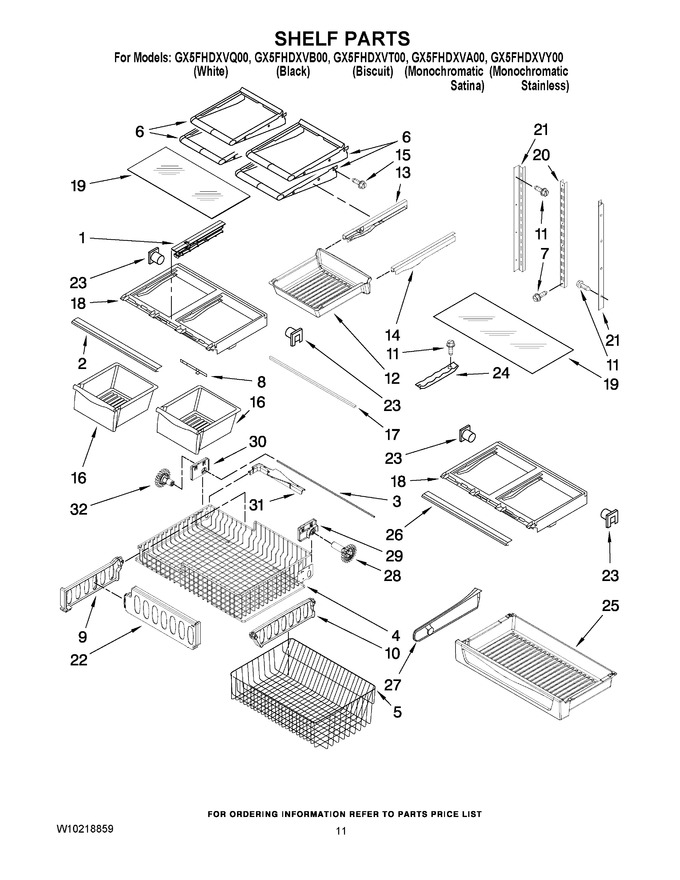 Diagram for GX5FHDXVB00