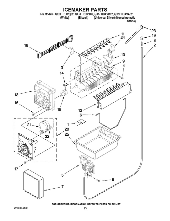 Diagram for GX5FHDXVQ02