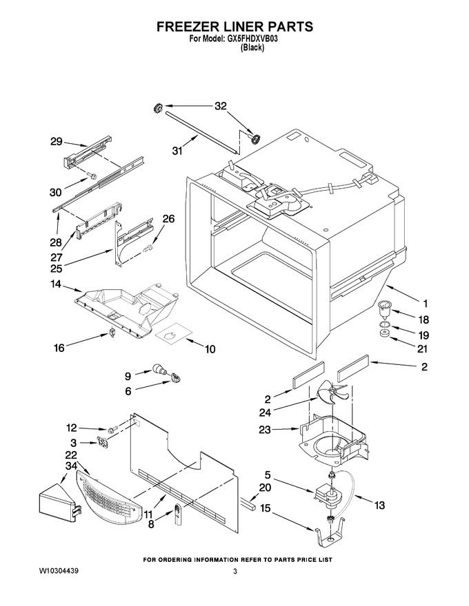Diagram for GX5FHDXVB03