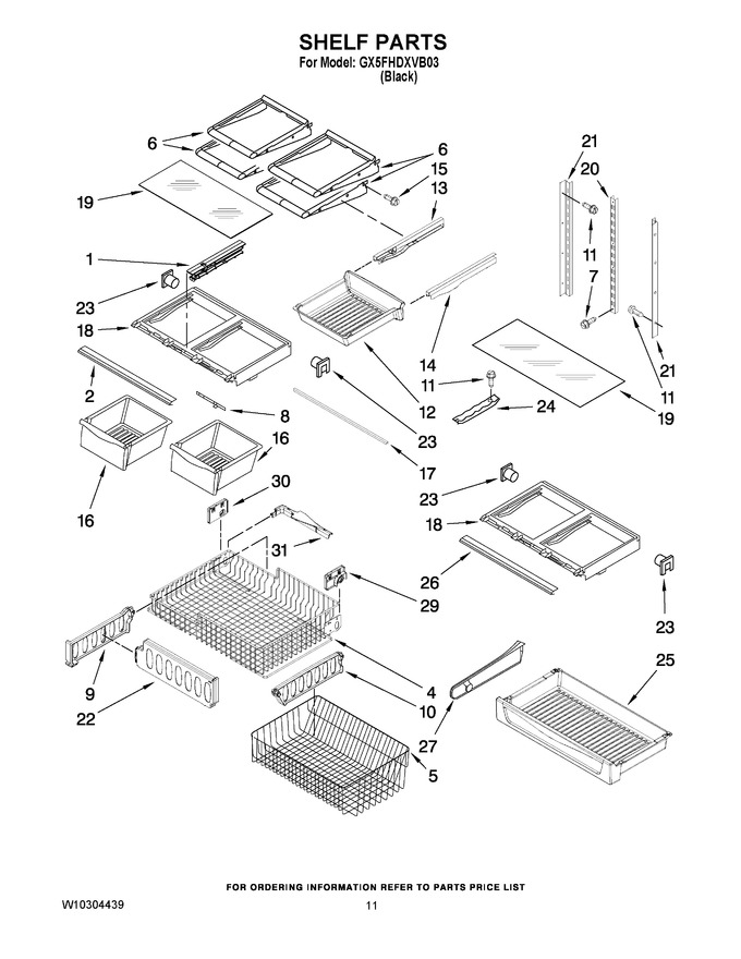 Diagram for GX5FHDXVB03