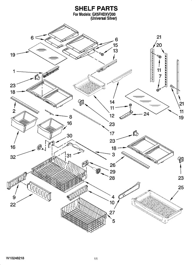 Diagram for GX5FHDXVD00