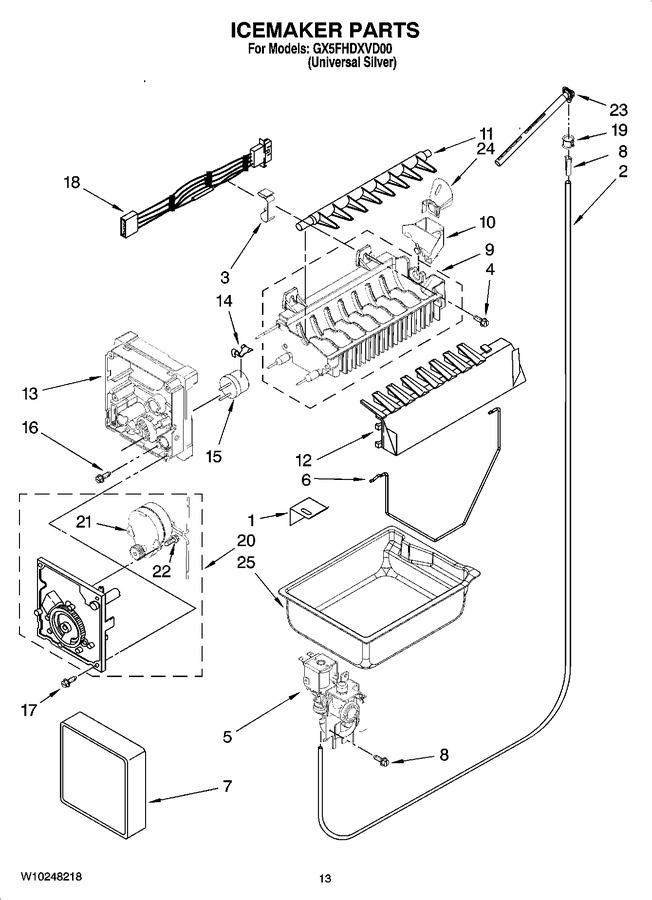 Diagram for GX5FHDXVD00