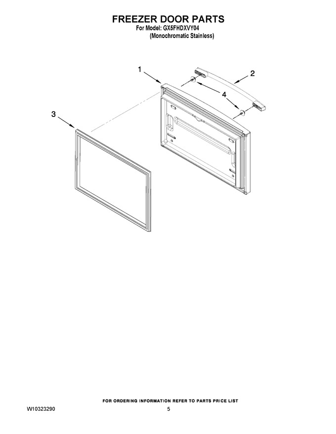 Diagram for GX5FHDXVY04