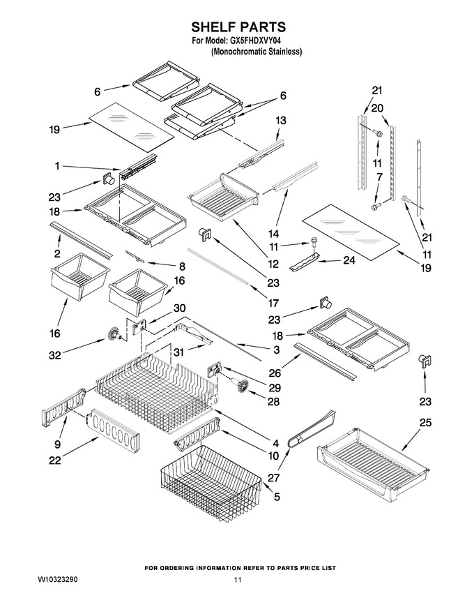 Diagram for GX5FHDXVY04