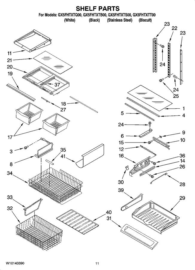Diagram for GX5FHTXTB00