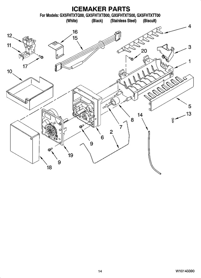 Diagram for GX5FHTXTB00