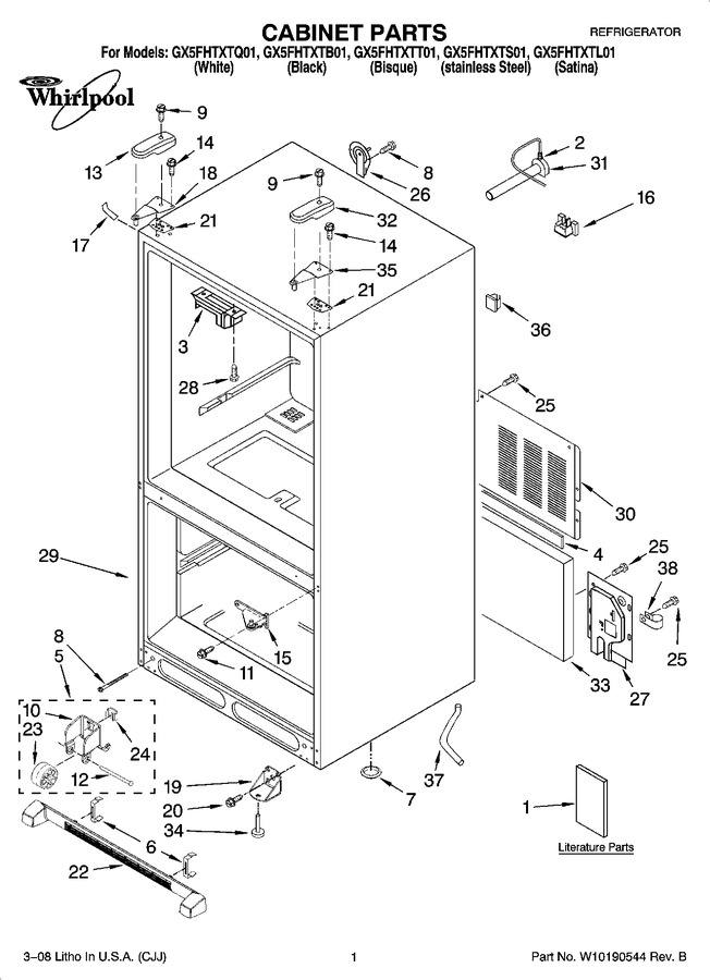Diagram for GX5FHTXTL01