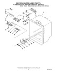 Diagram for 04 - Refrigerator Liner Parts