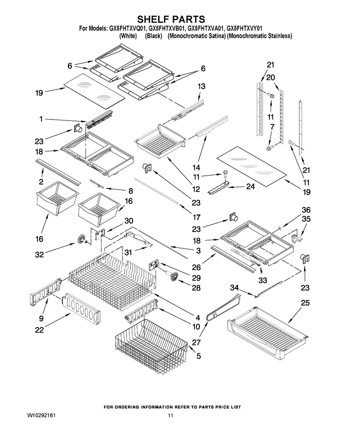 Diagram for GX5FHTXVB01