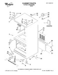 Diagram for 01 - Cabinet Parts