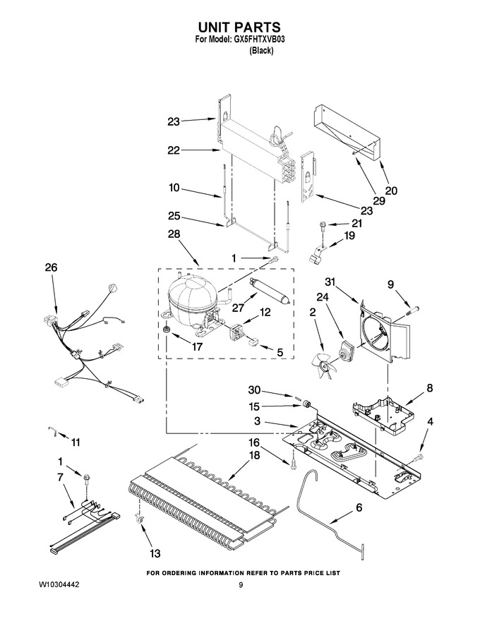 Diagram for GX5FHTXVB03