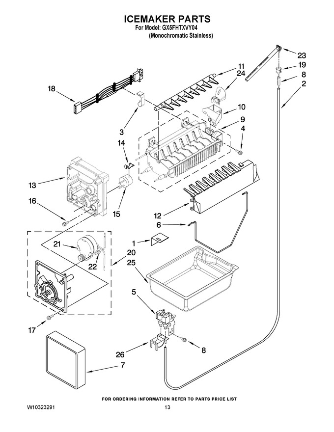 Diagram for GX5FHTXVY04