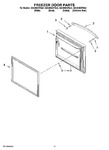 Diagram for 07 - Freezer Door Parts