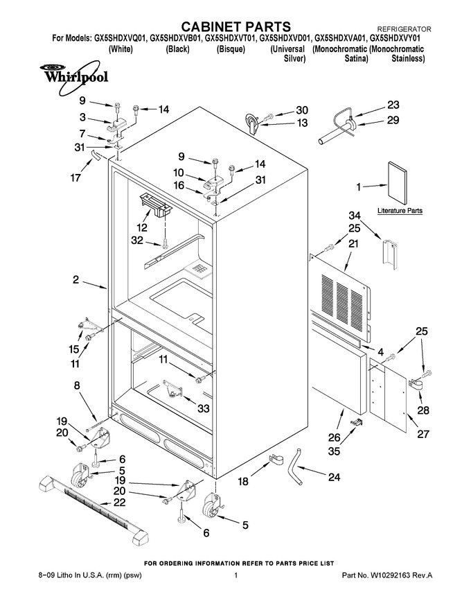 Diagram for GX5SHDXVB01