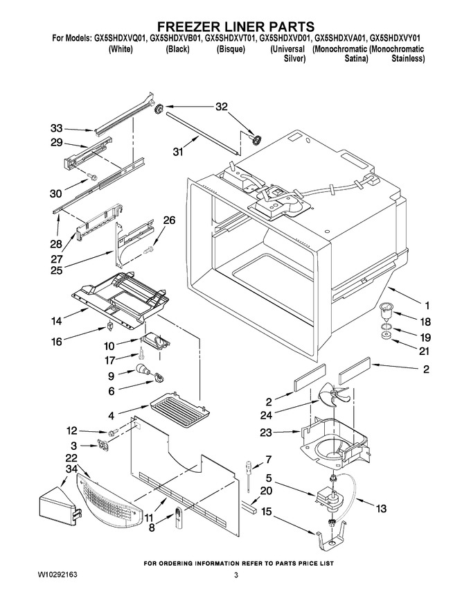 Diagram for GX5SHDXVB01