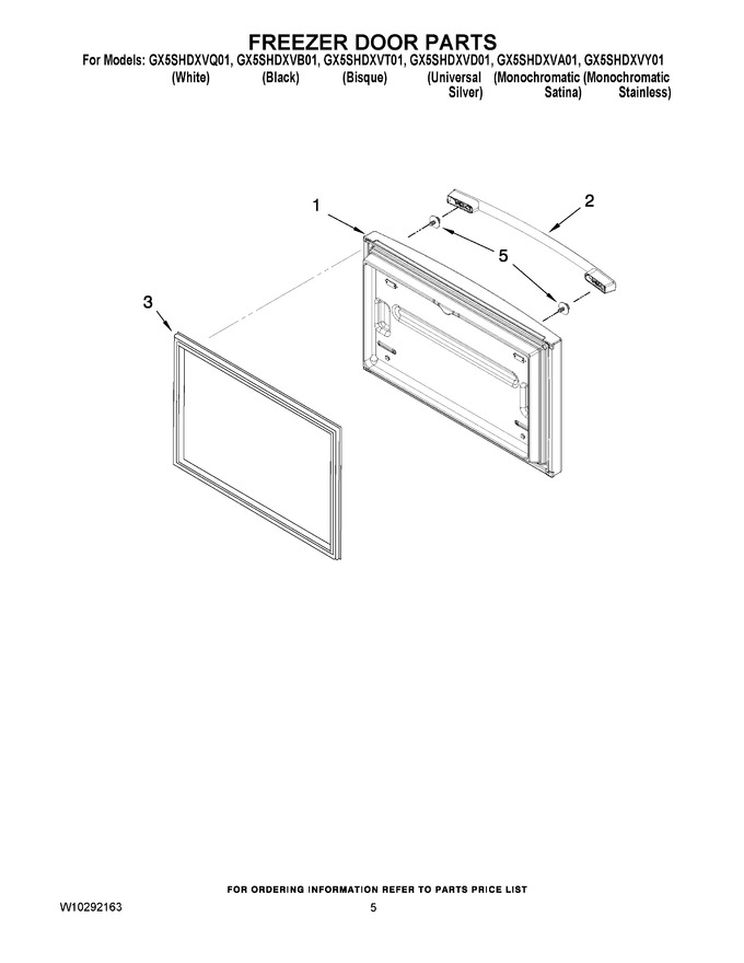 Diagram for GX5SHDXVB01
