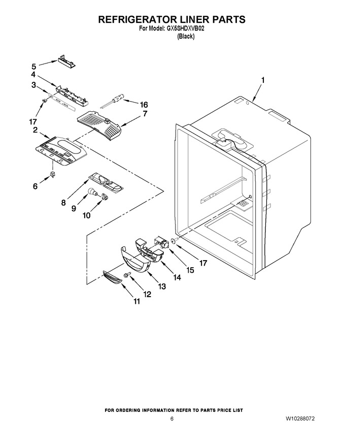 Diagram for GX5SHDXVB02