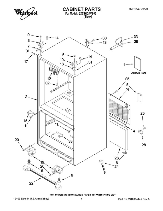 Diagram for GX5SHDXVB03