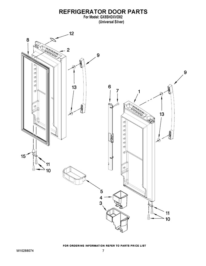 Diagram for GX5SHDXVD02